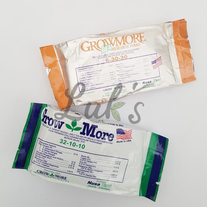 Pupuk Daun Grow More - growmore pupuk daun