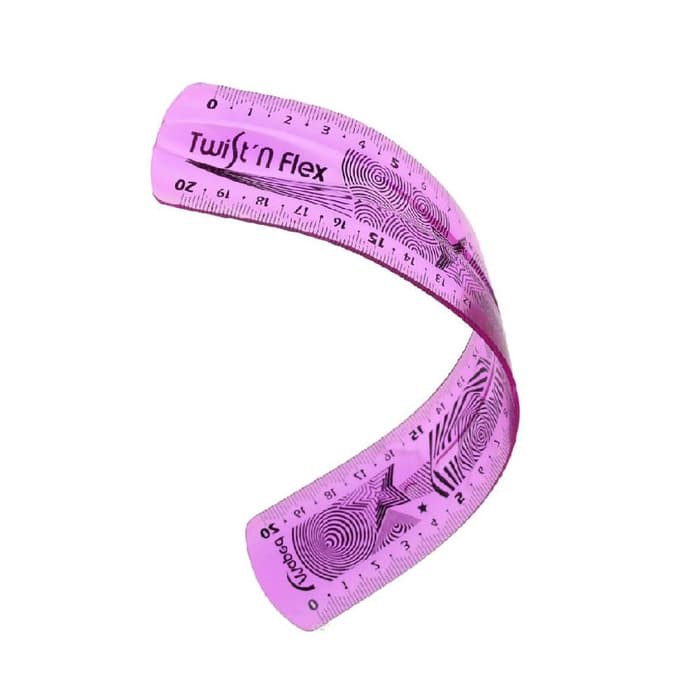 

UKRION-Maped Twist n Flex Unbreakable Ruler 20cm-om
