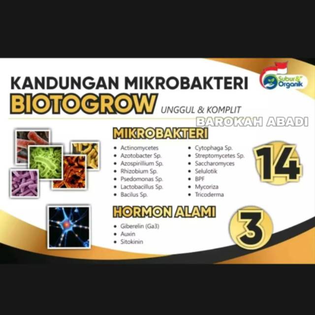 PUPUK ORGANIK BIOTOGROW BIOTO GROW PROBIOTIK 1 Liter