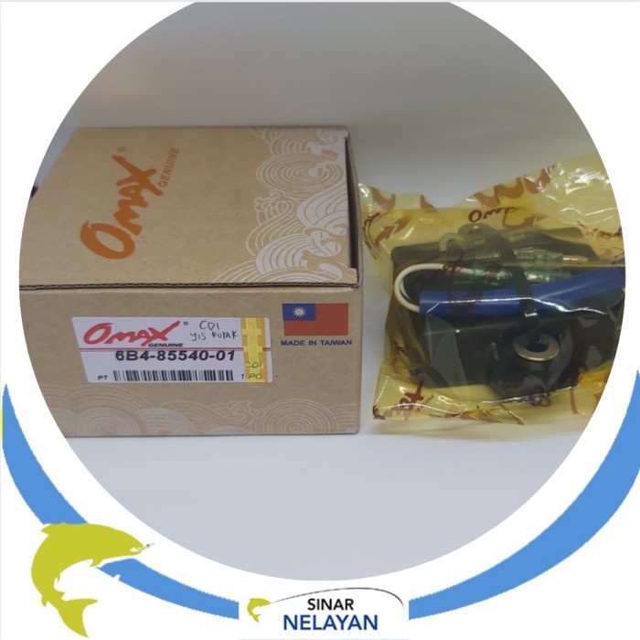 CDI untuk mesin tempel Yamaha 15pk tipe kotak. Ada 8 kabel.