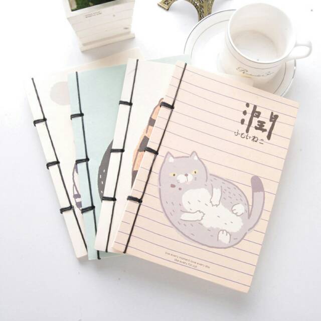 

Chubby Cat Plain Notebook