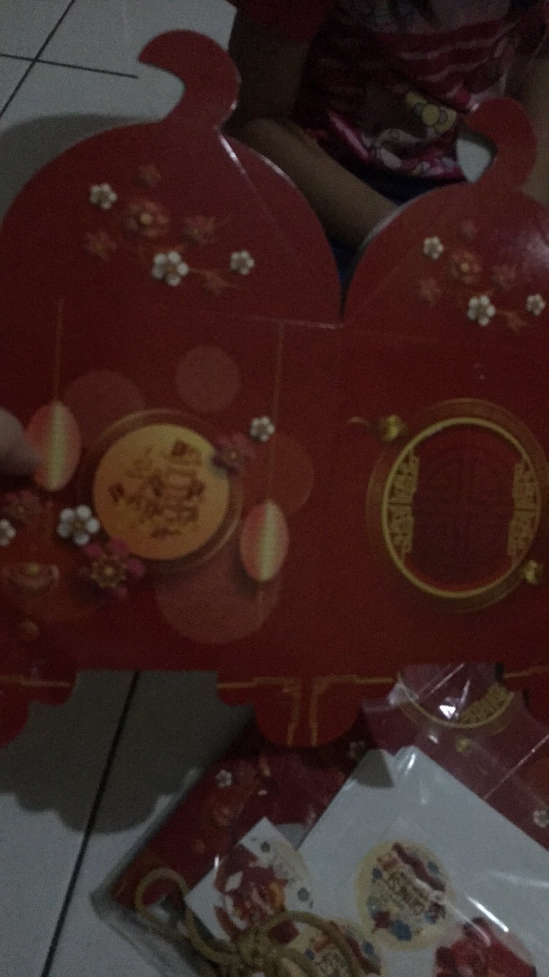 [5pcs] Box Imlek / Hampers Toples / Dus Kue Kering / Model Tandu