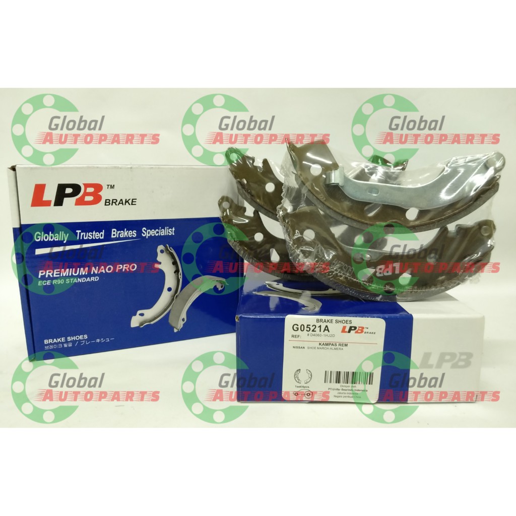 KAMPAS REM BELAKANG NISSAN MARCH LPB