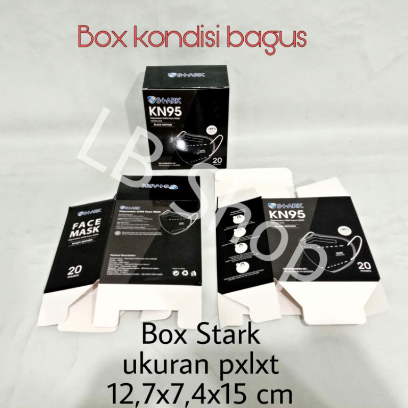 

Box masker KN95 merk KEHOLL/STARK/Onecare harga per 1pcs tanpa masker (Baca Deskripsi)