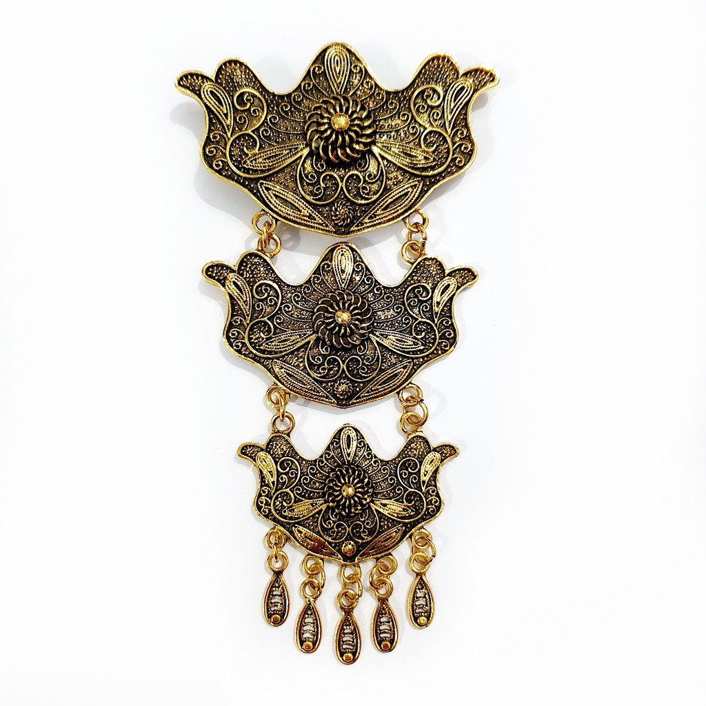 Bros Kebaya/Bros Susun/Bros Kutubaru-A - Emas Bakar