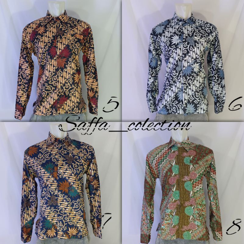 kmeja batik pria/batik pria/kmeja lengan panjang