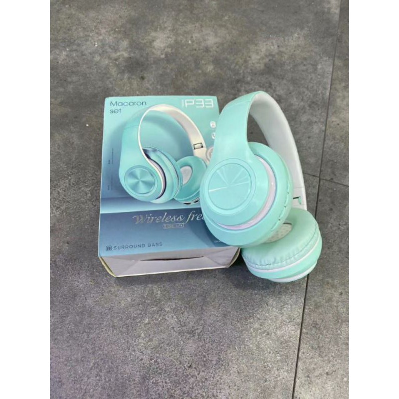 Inpods Macaron P33 Bluetooth Bando / Headset Bluetooth Bando Macaron P33 / Wireless Headphone Bando