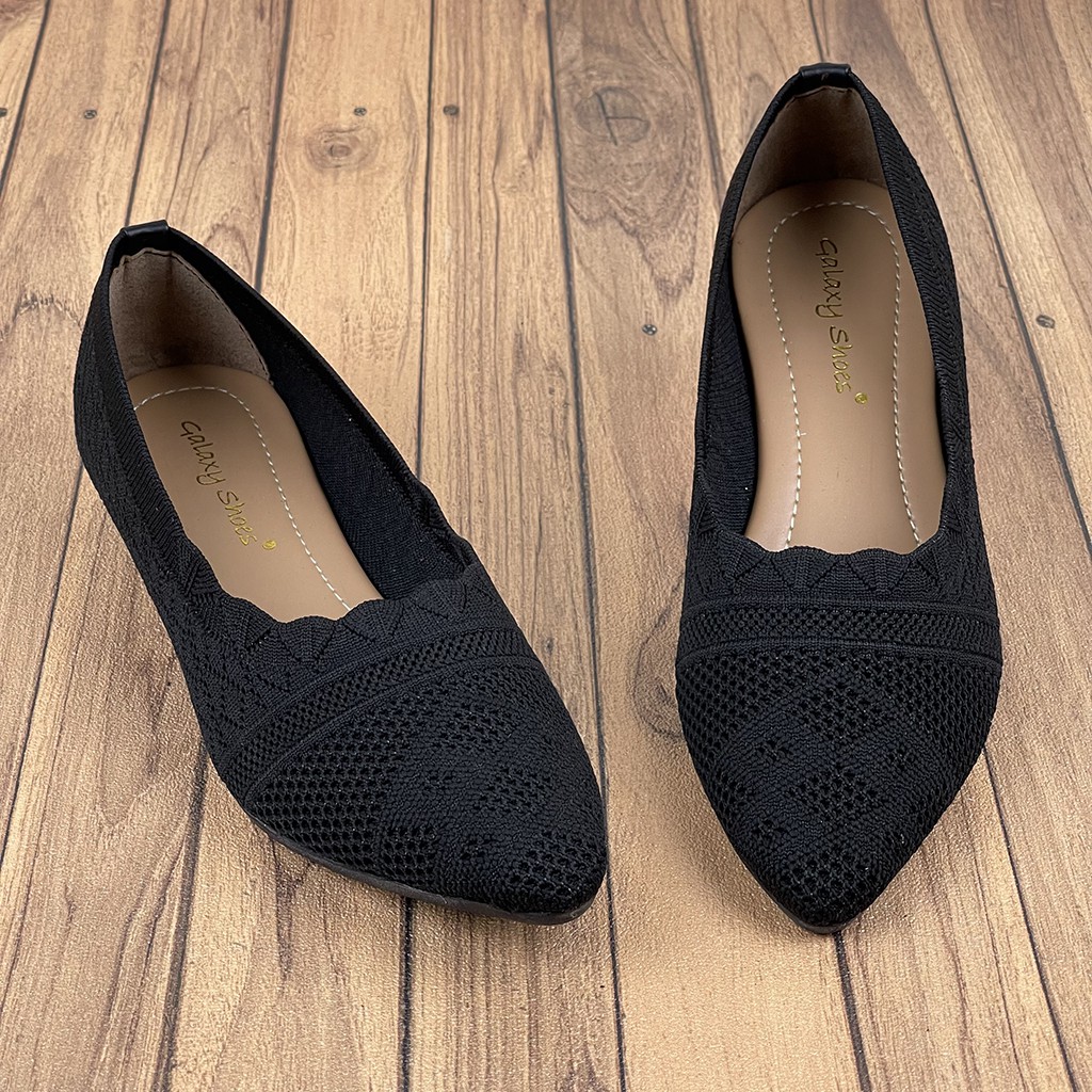 Sepatu Flat Wanita Rajut Import LC11 - Clarenzo