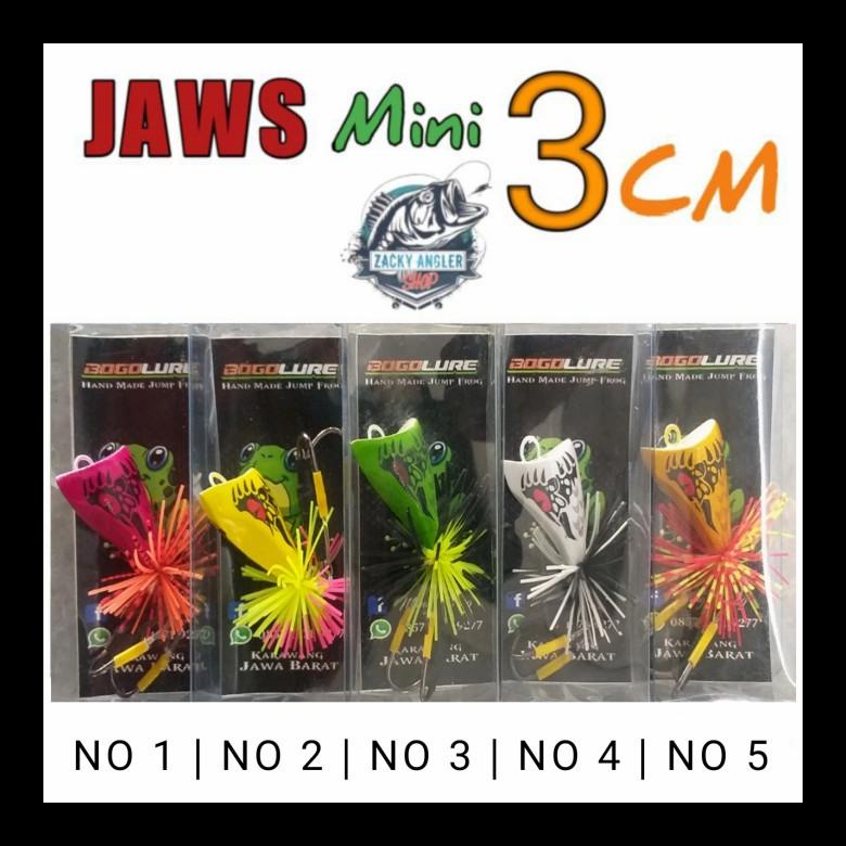 READY JAWS FROG MIRIP BOYTEP UMPAN CASTING GABUS ALAT PANCING MURAH TERLENGKAP AL3