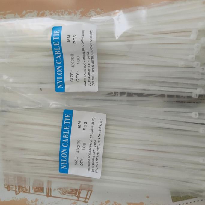 

kabel tie 4x200 isi 100pcs putih gateksho99 Ayo Beli