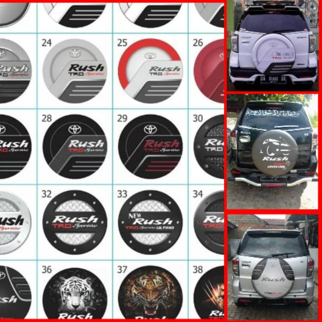 Cover Ban Serep Sarung Ban Serep Penutup Ban Serep Toyota Rush