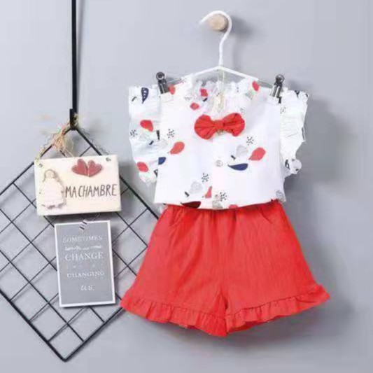  heybaby FRUIT 4724 setelan  baju  anak  bayi  perempuan 