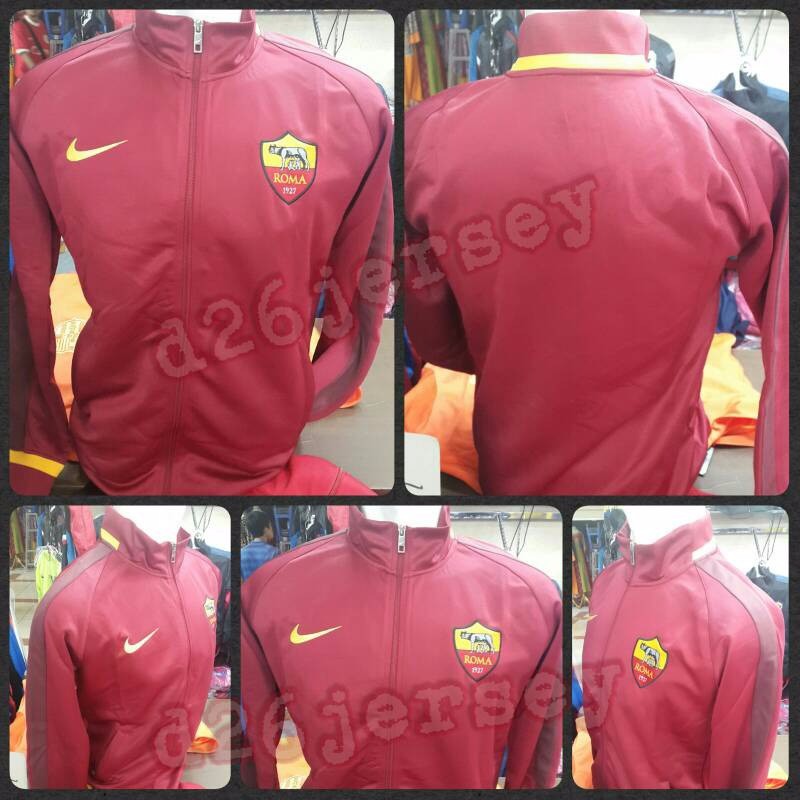 PROMO Jaket AS Roma Home Theme 2015/2016 OFFICIAL PALING MURAH