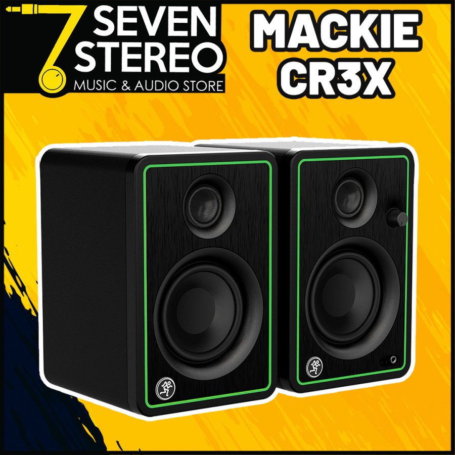 Mackie CR3X Creative Speaker Monitor Recording