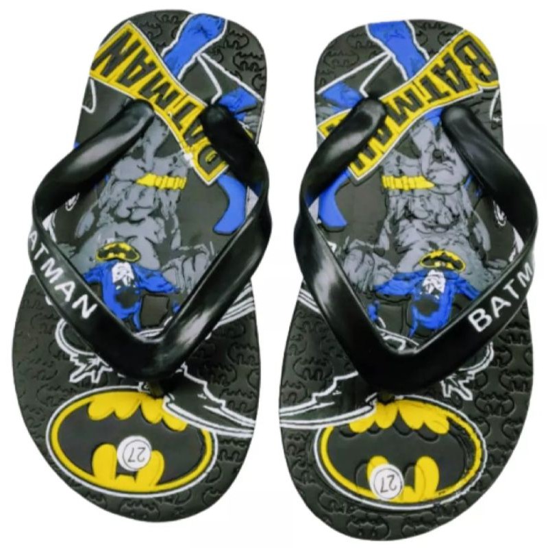SANDAL JEPIT  ANAK SANDAL BATMAN SANDAL KERAKTER SANDAL MURAH SIZE 2135
