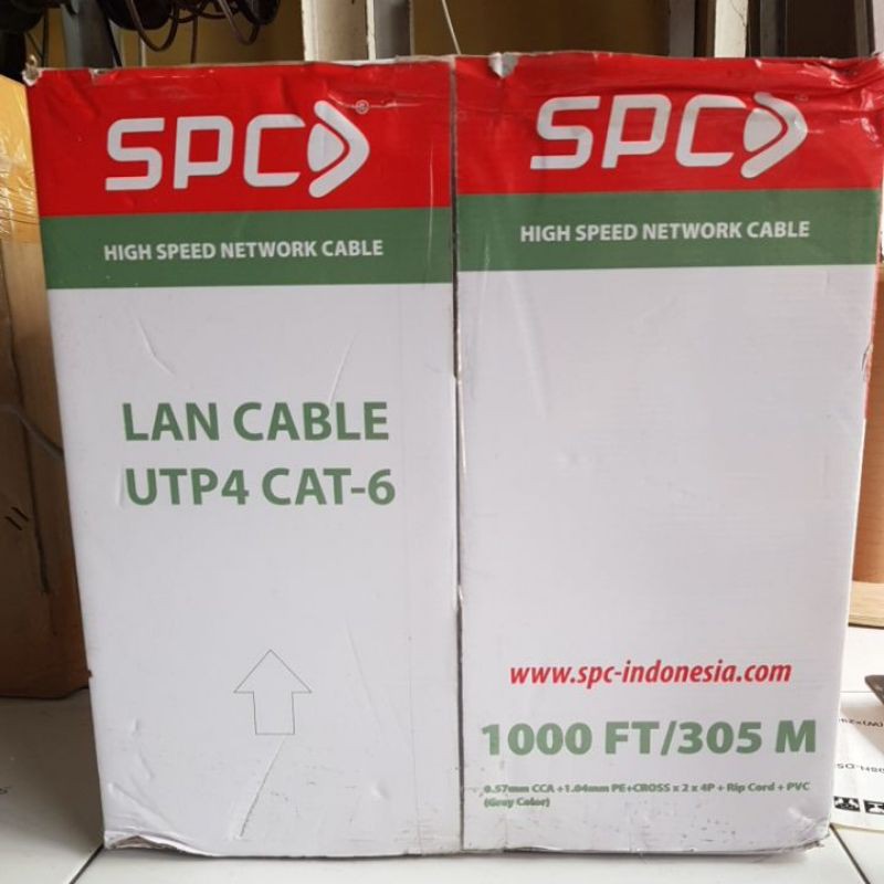 kabel lan utp cat 6 SPC