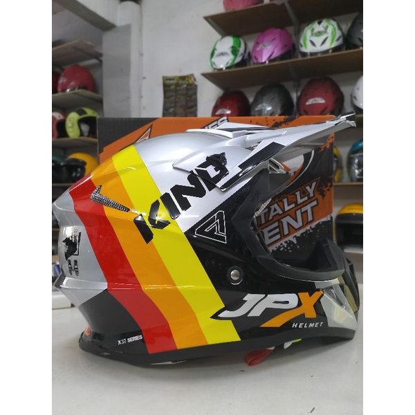 HELM JPX FOX 1 MOTIF/ HELM JPX CROSS MOTIF/ HELM JPX TRAIL / HELM JPX TRABAS / HELM CROS DANA PELAJA