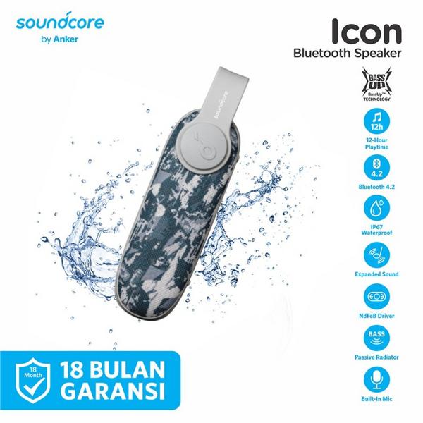 Speaker Anker Bluetooth Soundcore Icon Very Good New Original