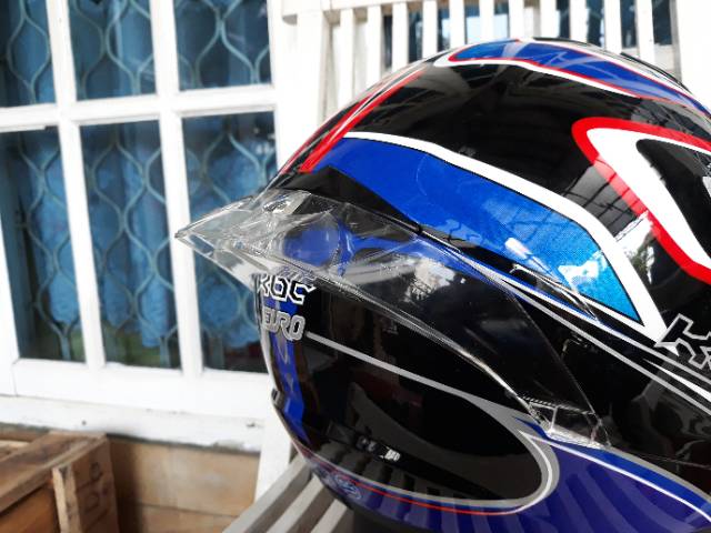 Spoiler 3D RSV KBC THX / Spoiler Helm KBC 3D Clear