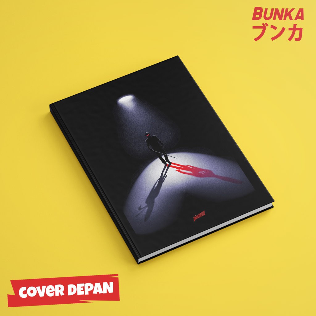 

Notebook Marvel Daredevil B Hardcover A5 Buku Tulis Catatan Note Agenda Planner Jurnal