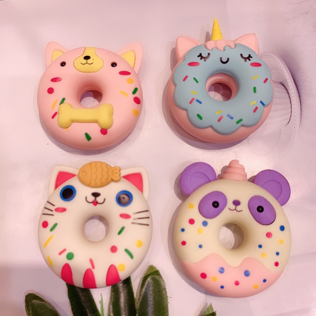 

Penghapus 3D Donat Unicorn Panda Kucing Anjing Penghapus Box Qi Hao Donat Besar QH-8421 Cat Eraser Karet Setip rubber Hapusan Bentuk Makanan Cat Karakter Bentuk