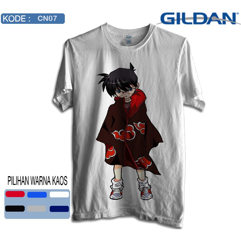 Kaos detektif conan/kaos anime original gildan softstyle cn06