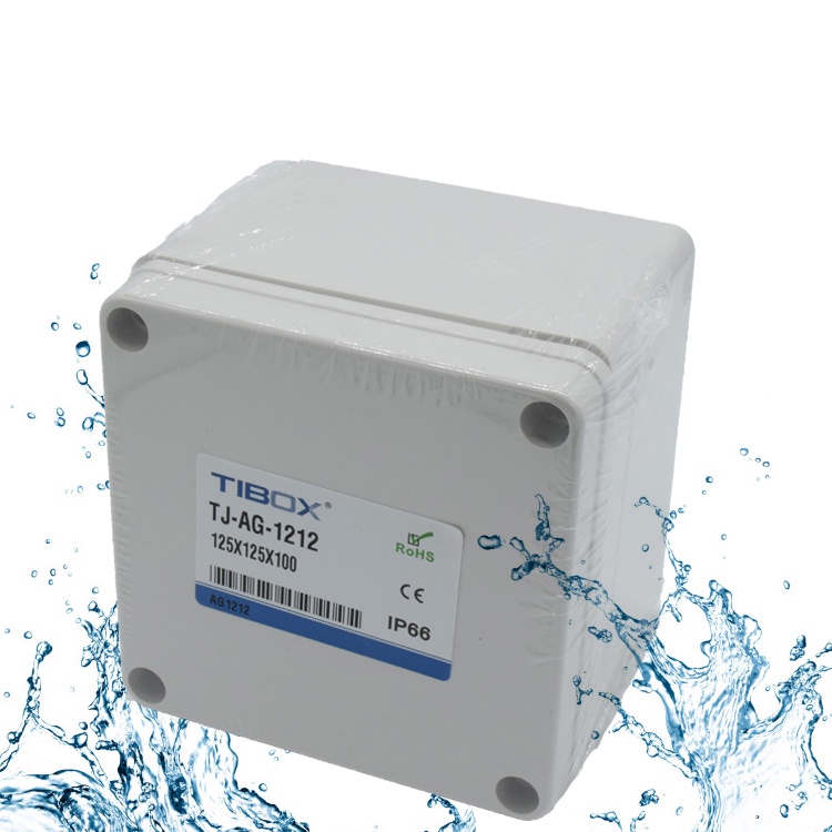 Junction Box Panel Plastik PVC TIBOX 125x125 125x125x100 MM TJ-AG-1212 TJAG1212