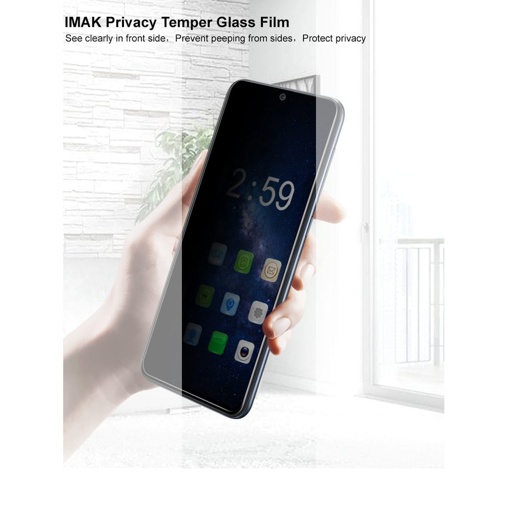 OPPO A92 / A52 TEMPERED GLASS PRIVACY ANTI SPY FULL COVER