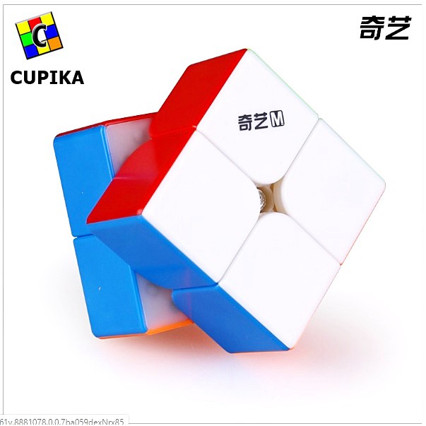 Rubik 3x3 Qiyi MS magnet Magnetic Original Blackbase