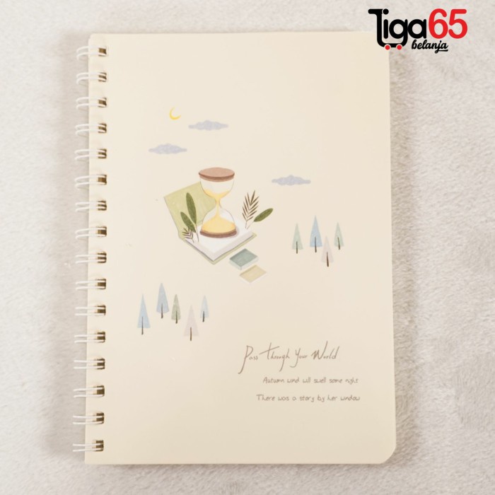 

Hadir 365 Loose Leaf Buku Note Book Spiral Pembatas Ukuran A5 100-132 Gilaa!!!