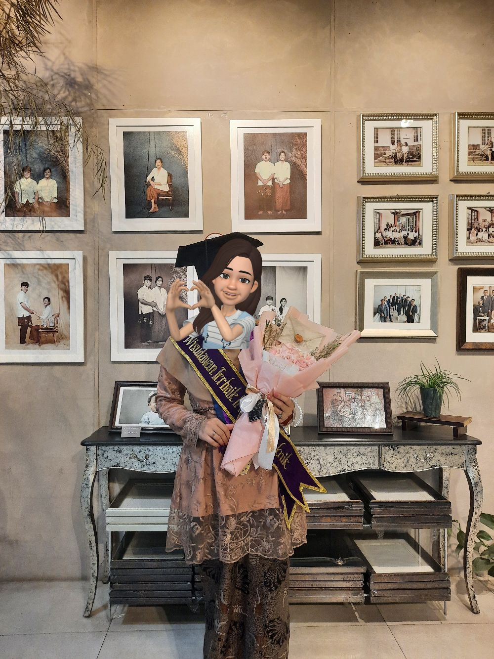 Set Batik Couple Kiara Brown