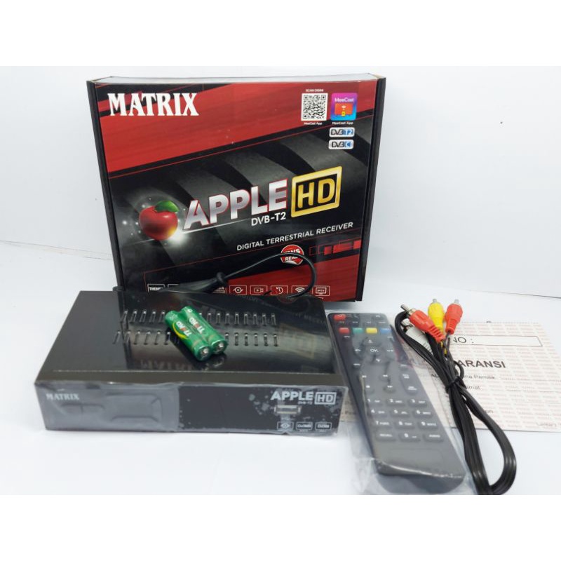 Stb Matrix Apple Merah Set To Box Matrix apple Hd