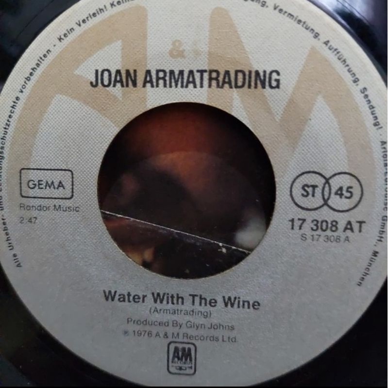 Kaset Vinyl Piringan Hitam 7&quot; Joan Armatrading