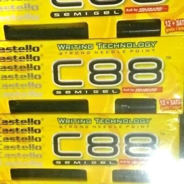 

Pulpen Castello C88/pack