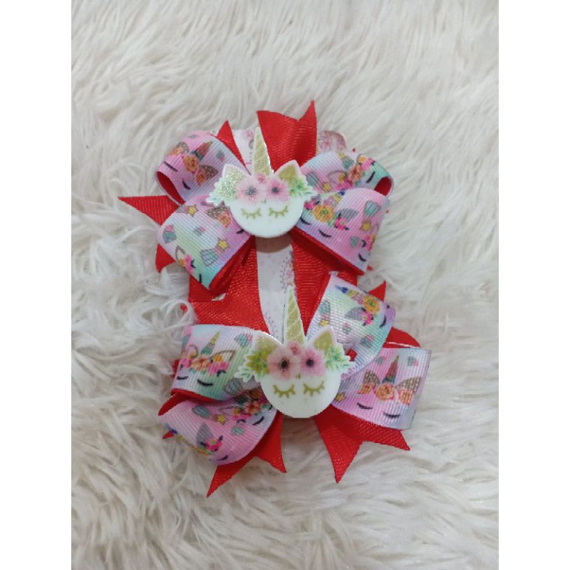 JEPIT RAMBUT ANAK HANDMADE/JEPIT RAMBUT ANAK MURAH/JEPIT RAMBUT UNICORN/JEPIT CNY /JEPIT SINCIA MERA