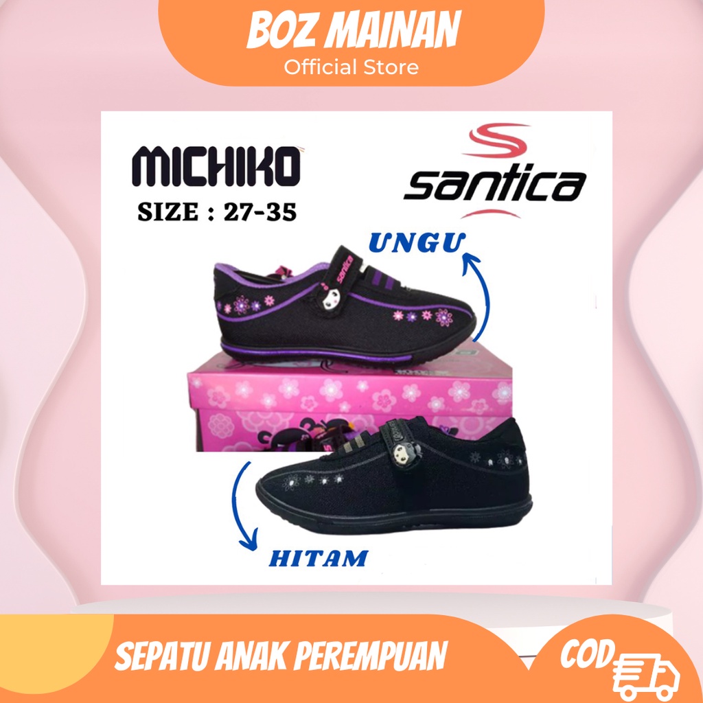 SEPATU ANAK PEREMPUAN SEKOLAH SANTICA MICHIKO