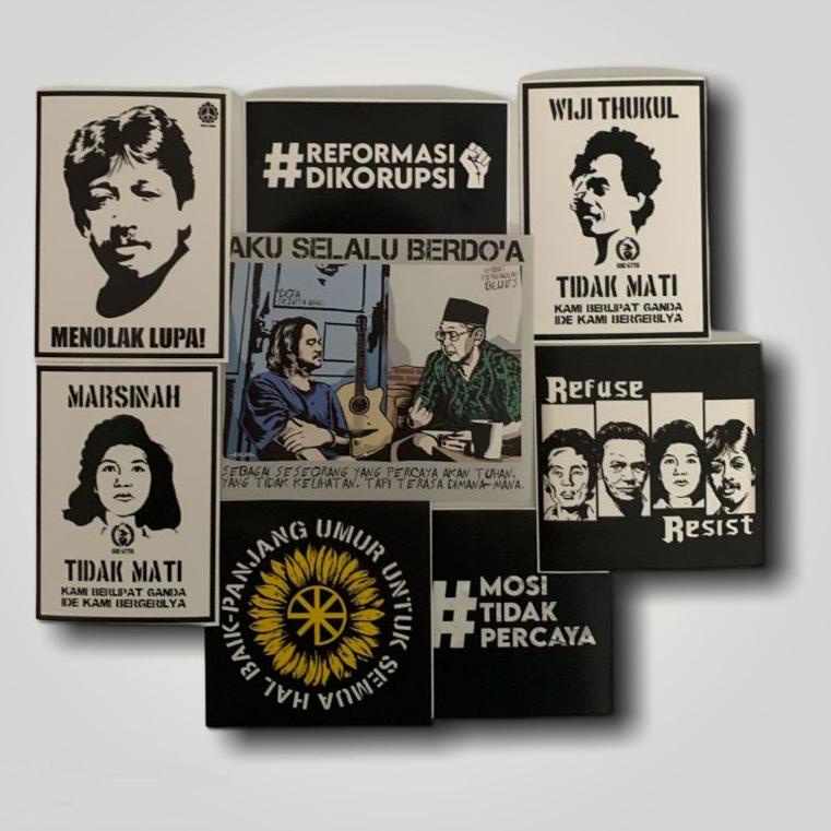 

㊓ Sticker Pack Reformasi Dikorupsi, Panjang Umur Hal-Hal Baik, dll す