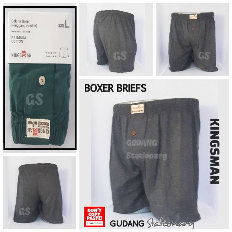 Boxer Briefs Men Premium Cotton KINGSMAN