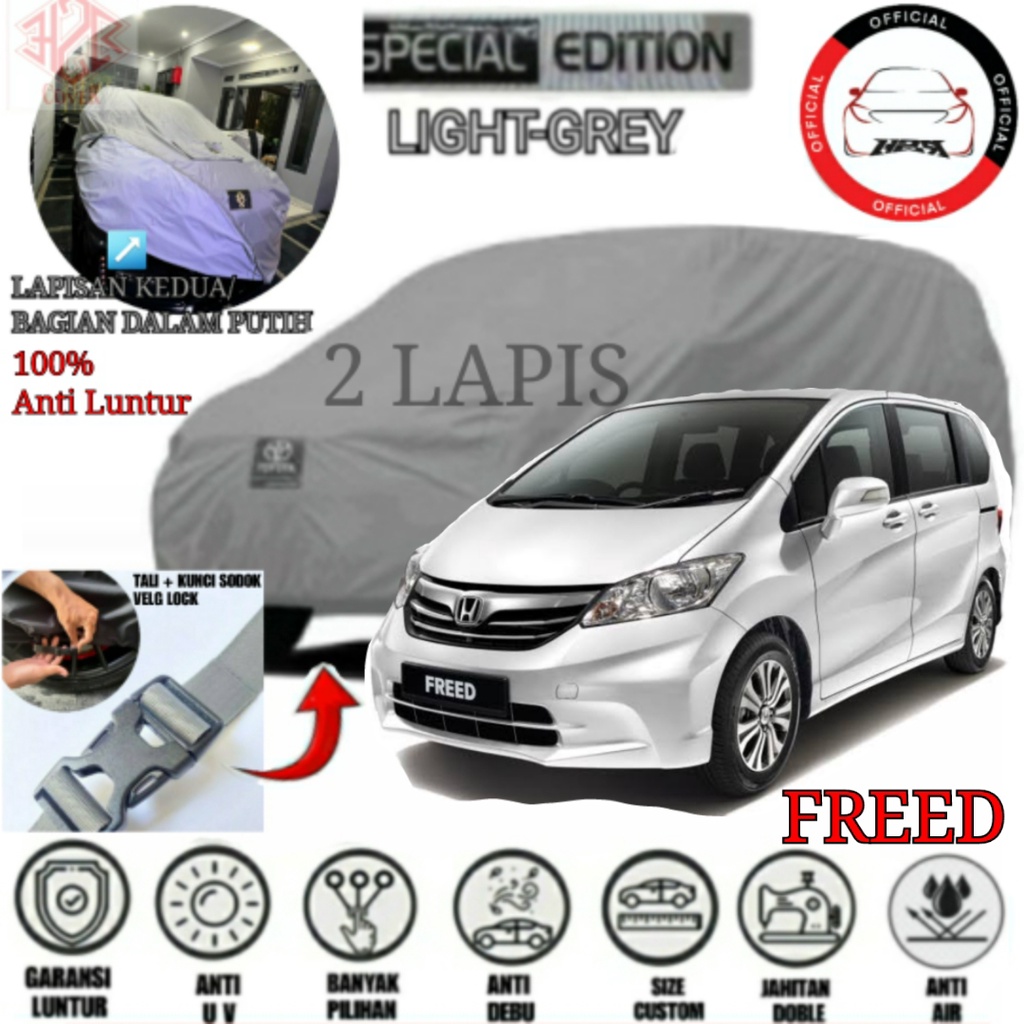 COVER MOBIL HONDA FREED/SELIMUT MOBIL HONDA FREED/BODY COVER MOBIL HONDA FREED/SARUNG MOBIL FREED