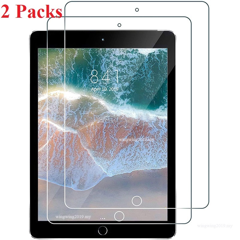 2 Pak Pelindung Layar Tempered Glass Untuk Apple iPad 6th Generation Pro 9.7 Air 2 Air 9.7 Inch 2017 2018