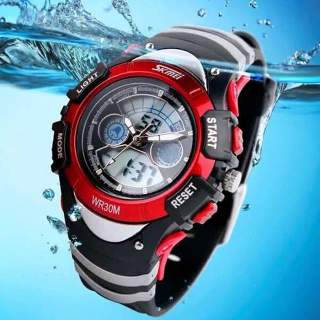 Jam tangan anak pria skemei anti air