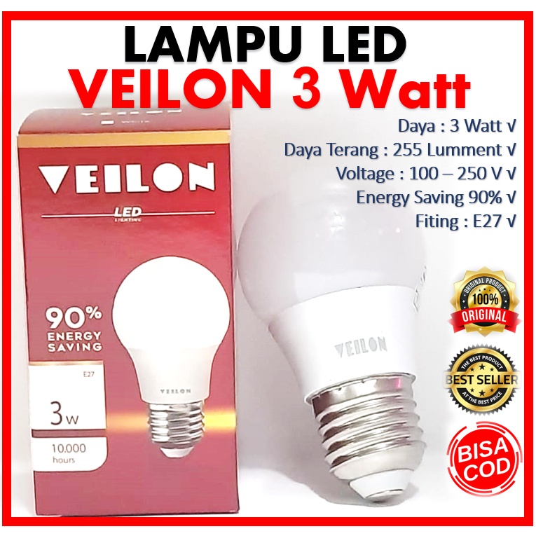 Lampu Led 3watt Veilon