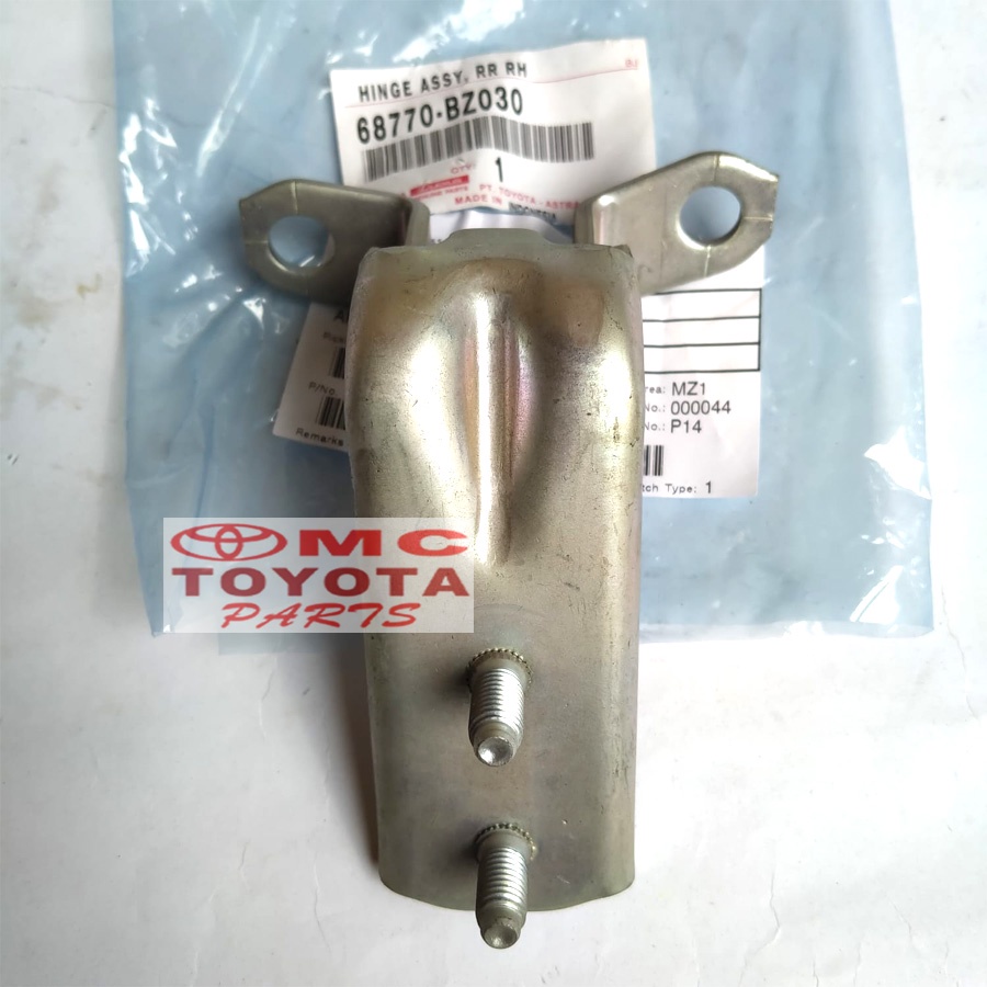 Engsel Pintu Hinge Assy Belakang Kanan Bawah Rush Terios 68770-BZ030