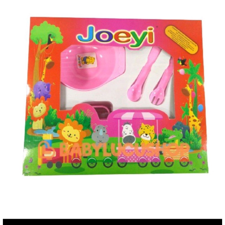 Feeding Set Joeyi KECIL | Tempat MAKAN Joeyi KECIL |Kado Bayi