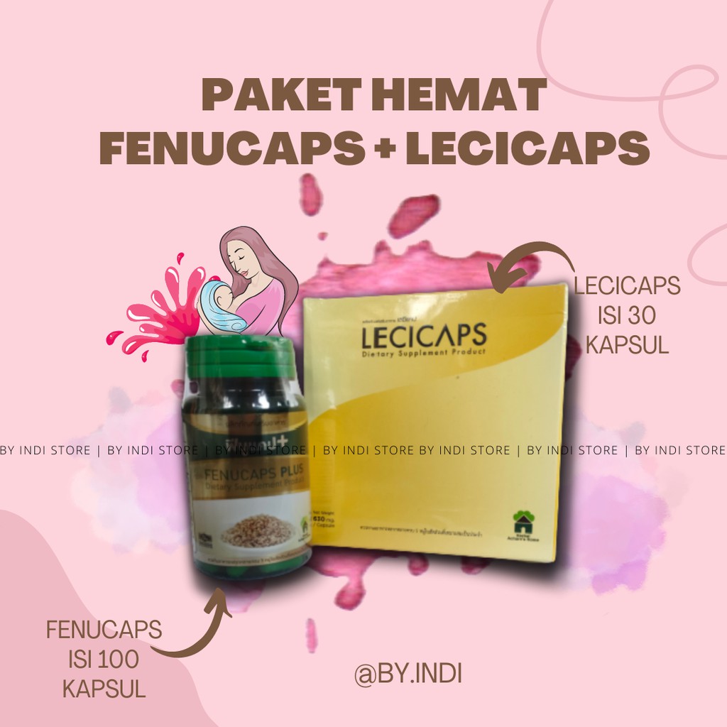 PAKET HEMAT LECICAPS DAN FENUCAPS