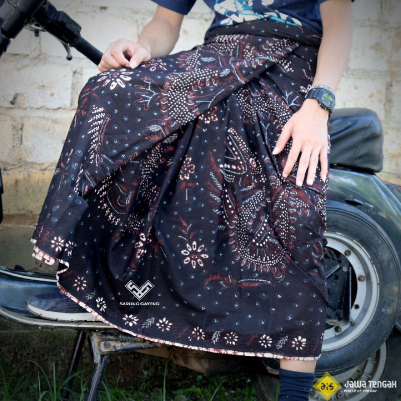 (GPR) TERBATAS | Sarung Batik Tulis Bakaran Motif Nogo Classic SARUNG BAKARAN SARUNG BATIK SARUNG MA