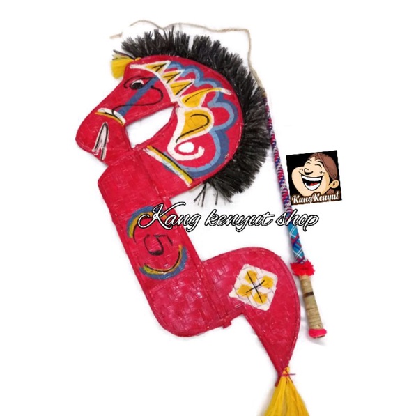 Kuda lumping kuda kepang jatilan ebeg ukuran besar bonus pecut