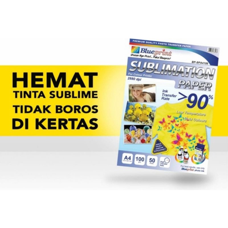 

Kertas Sublimasi A4 Blueprint