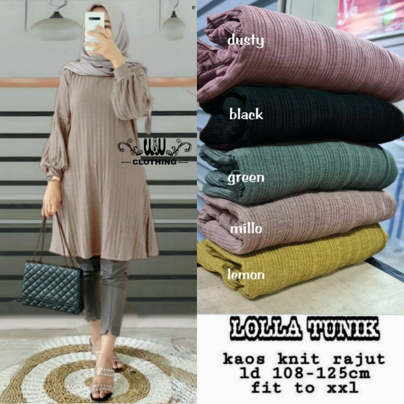 LOLLA TUNIK ORIGINAL PRODUK BY W&amp;W