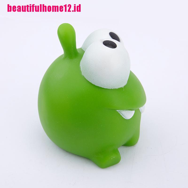 【beautifulhome12.id】Rope Frog Vinyl Rubber Games Doll OM NOM Candy Gulping Monster Toys Figure